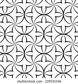 Vector Seamless Pattern Modern Stylish Texture Stock Vector (Royalty ...