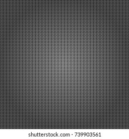 Seamless pattern in white, gray and black colors. Vector background with tiles and rhombus. Vector geometrical seamless ornament.
