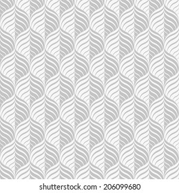 Seamless pattern, white and grey texture. Vector background