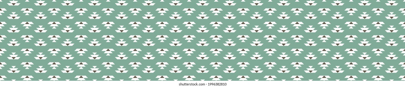 Seamless pattern with white kilim