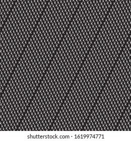 Seamless pattern with white letters kK