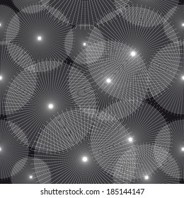 seamless pattern  with white spiderwebs.  In the vector is used clipping mask.