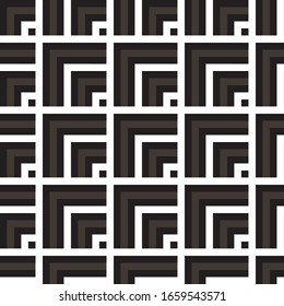 Seamless pattern with white squares