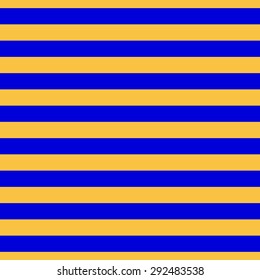 Seamless pattern in a wide strip of bright orange and indigo blue color