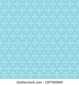 seamless pattern with wifi, White icons of wifi symbol on a blue background