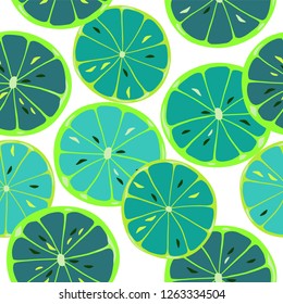 seamless pattern wiht abstract citrus.
