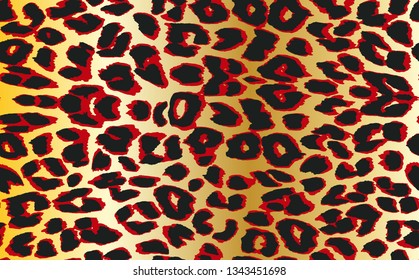 Seamless pattern wild animal skin of gepard, leopard, cheetah. Seamless fashion pattern