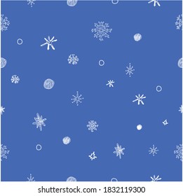 Patrón incomparable para el invierno y el diseño de navidad. Ilustración vectorial de doodle dibujado a mano para afiches, envoltura, postal.
