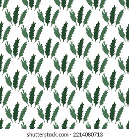 Nahtlose Muster für die Winterferien. Dekorativer Hintergrund mit Neujahr oder Weihnachtselementen. Vektorgrafik. 