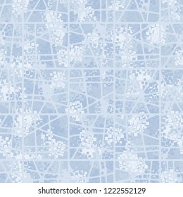 Seamless pattern with winter paints. Camouflage. Simple editing is possible.