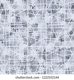 Seamless pattern with winter paints. Camouflage. Simple editing is possible.