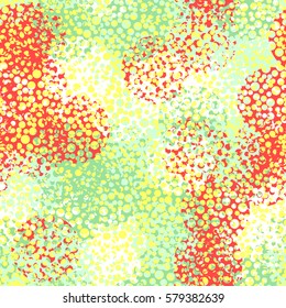 Seamless pattern. Wire wheels. The shaded circle. Random order. Chaotic spread. Fashion camouflage.