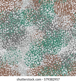Seamless pattern. Wire wheels. The shaded circle. Random order. Chaotic spread. Fashion camouflage.