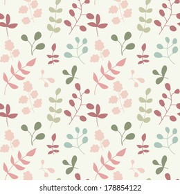 seamless pattern wirh leaf. Use as a fill pattern, backdrop, seamless texture