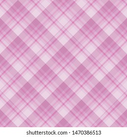 Seamless pattern in wonderful beautiful pink colors for plaid, fabric, textile, clothes, tablecloth and other things. Vector image. 2