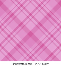 Seamless pattern in wonderful bright cold pink colors for plaid, fabric, textile, clothes, tablecloth and other things. Vector image. 2