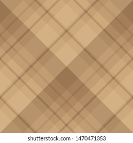 Seamless pattern in wonderful brown colors for plaid, fabric, textile, clothes, tablecloth and other things. Vector image. 2