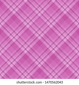 Seamless pattern in wonderful creative bright pink colors for plaid, fabric, textile, clothes, tablecloth and other things. Vector image. 
