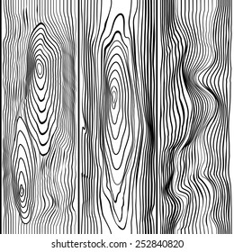 seamless pattern wood in black and white colors