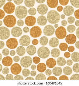 Seamless pattern with wood pieces