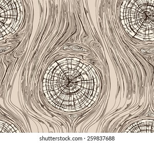 Seamless Pattern Wood Texture Light