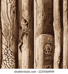 patrón ininterrumpido de superficie de losa de madera