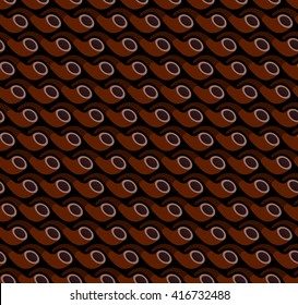 seamless pattern wooden smoking pipe vector illustration tobacco hipsters eps10 wrapping gift paper