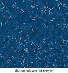 Seamless pattern of worms. Dense texture-vector illustration. The background is shades of blue.