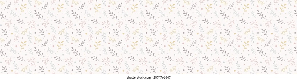 Patrón sin problemas con las ramas de Navidad. Cartel de Navidad. Vector