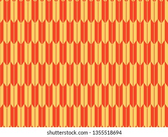 Seamless Pattern Yagasuri, traditional Japanese ornaments, stylized arrows, vector wallpaper. Suitable for origami, kimono, greeting cards with Chinese new year For textile , print, packaging cosmetic