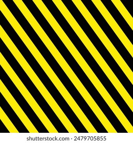 Seamless pattern in a yellow and black stripe wallpaper background. Abstract background. Yellow and black horizontal stripes pattern, seamless texture background. Vector illustration. eps 10