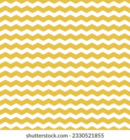 Seamless pattern with yellow chevron