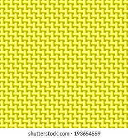Seamless pattern of yellow cloth. Abstract fabric background