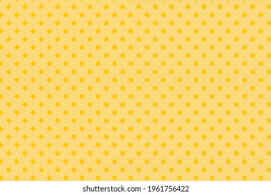 seamless pattern with yellow dot vector.Design for plaid, fabric, textile, clothes, tablecloth and other things. 