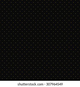 seamless pattern, yellow dots on a black background