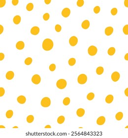 Seamless pattern with yellow stains