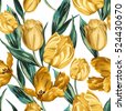 celebration background gold tulip