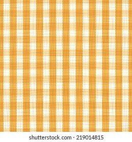 seamless pattern yellow and white tablecloth. vector