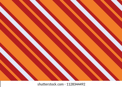 Seamless pattern. Yellow-orange stripes background. Striped diagonal pattern for printing on fabric, paper, wrapping, scrapbooking, websites Background with slanted lines Vector illustration