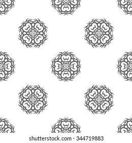 Seamless pattern for your creativity vector images