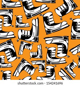 seamless pattern youth shoes