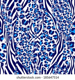 seamless pattern zebra color