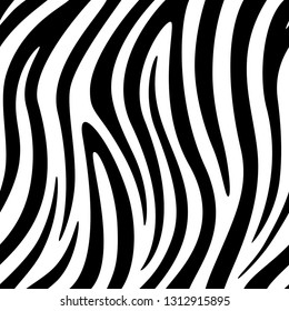 Seamless pattern of zebra skin