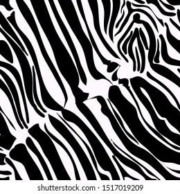 Seamless pattern with  zebra skin.