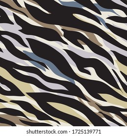 Seamless pattern with Zebra skin.