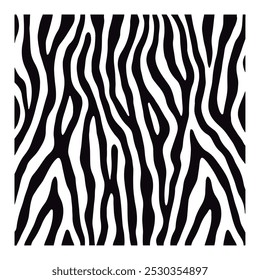 The Seamless Pattern of Zebra Skin.
