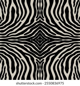 Padrão contínuo de fundo de faixa de zebra