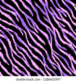 Seamless pattern and zebra