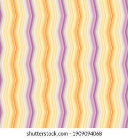 Seamless pattern zig zag in hipster style on white background. Decorative print. Design element. Abstract retro vector texture. Vector paint. Seamless geometric stylish texture.