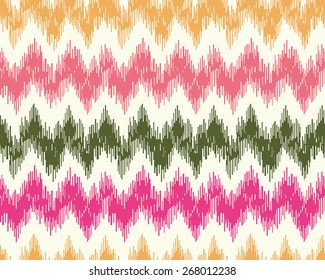Seamless pattern with zig zag ornament 1